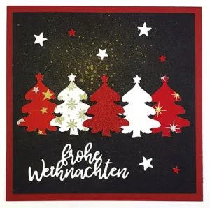 «Weihnachtswald» rot